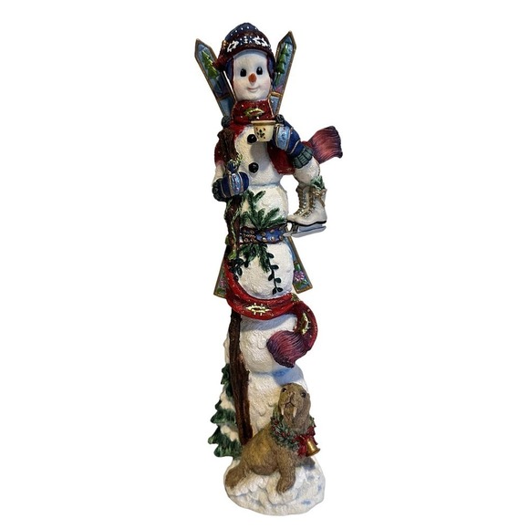 Lenox Collection "Winter Sport" Pencil Snowman 2004 - Picture 1 of 9